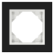 90910 CRYSTAL / Единична рамка - черно стъкло