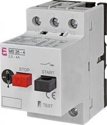 ETI 004600080 Моторна защита MS25 2,50А - 4,00А