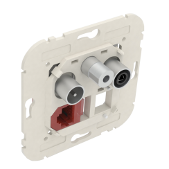 Мултимедиен контакт R-TV-SAT RJ45 Cat.6 UTP