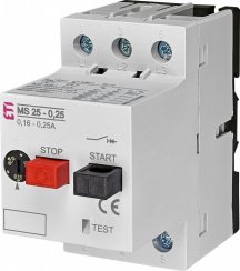 ETI 004600020 Моторна защита MS25 0,16А - 0,25А