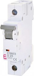 Автоматичен прекъсвач 1p D 25А 6kA